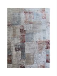 Bk Carpets & Rugs - Modern Abstract Rug 2M X 2 9M - Grey Red & Blue
