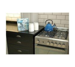 La Germania 60CM Europa Full Gas Stove 4 Gas Burner Hob With Gas Oven & Gas Grill Stainless Steel TU64031DXS