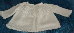 Hand Knitted Baby Jacket