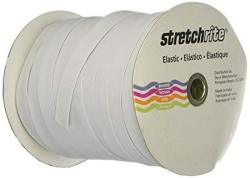 Dyno Merchandise Stretchrite 1 4-INCH By 144-YARD White Braided Polyester Elastic Spool