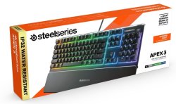 Steelseries - Apex 3 Rgb Gaming Keyboard