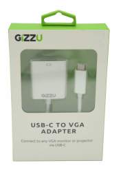 Syntech Gizzu Usb-c To Vga Adapter - White