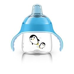 Philips Avent My Penguin Sippy Cup Blue 7 Ounce