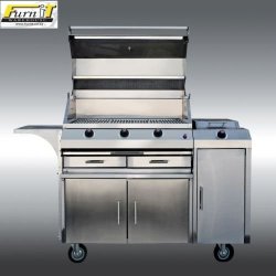 Chef Zodiac 3 Burner Gas Braai - S s - Patented Heat Panels - Top Quality
