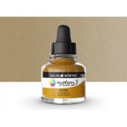 Dr System 3 Acrylic Ink - 701 Gold Imitation 29.5ML Bottle