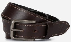 Brando Ocean Leather Belt 40MM Brown - 1410 Brown Small Medium