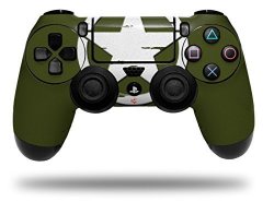 Vinyl Skin Wrap For Sony PS4 Dualshock Controller Distressed Army Star Controller Not Included