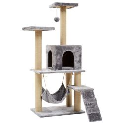 Large Cat Climbing Frame Cat Tree Tower House And Sisal Scratching Posts