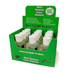 White Mountain Insect Repellent 1.25 Fl. Oz Case Of 12 Bottles - Deet Free