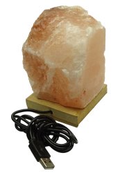 Energize Natural Air Purifier Himalayan Crystal Rock Salt USB Pink Lamp SLP58A-3
