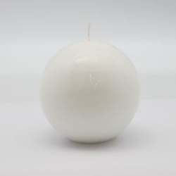 Ball Candle White Assorted Sizes