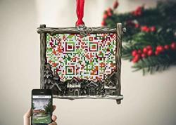 Customized First Christmas In New Home Ornament Qr Code Google Map Christmas Ornament 2019 Geek Housewarming Gift Our 1ST Home Christmas Ornament Holiday Gift