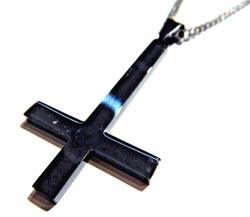 devil cross necklace