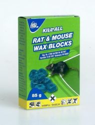 Kill All Rat And Mouse Waxblocks Protek 85G