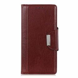 Huawei P30 Case Thrion Premium Leather Flip Wallet Cover With Card Slot Holder And Magnetic Closure For Huawei P30 Brown
