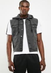 Deals on New Look Sleeveless Hooded 