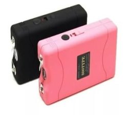 Self Defence Pocket Size Stun Gun Taser - Black And Pink Twin Pack