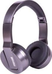 Maxell SMS-10 Metalz On-ear Headphones Tungsten Grey