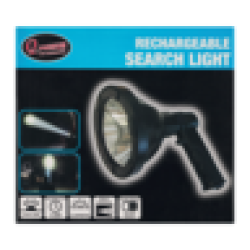 Black Rechargeable Search Light
