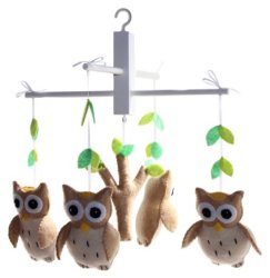 Brown Owls Nursery Mobile