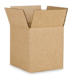 Ecobox Brand Corrugated Shipping Box 6 X 6 X 6 Inches Pack Of 25 V-8701