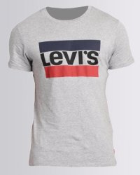 Levis Levi's Sportswear Logo Graphic Tee Grey