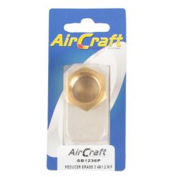 Aircraft - Reducer Brass 3 4 X 1 2 M f Conical 1 Piece Pack - 2 Pack