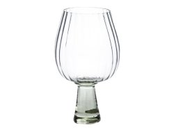 Optic Thick Based Copa Glasses Set Of 4
