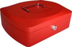 Croxley 10 Cash Box Red
