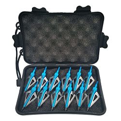 HUNTCOOL Archery Broadhead Case Hunting Accessory ABS Waterproof Ammo Storage Bo 