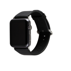 42mm Pu Leather Wrist Watchband Watch Strap With Stainless Steel Buckle For Apple Watch