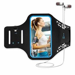 Sports Armband Compatible Samsung Galaxy S3 S III MINI Ve I8200 4.0" Tenplus Waterproof Cellphone Arm Bag With Adjustable Band & Key Holder Universal