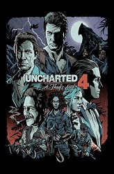 Custom Prints Cgc Huge Poster - Uncharted 4 A Thief's End PS4 PS3 - EXT349 24" X 36" 61CM X 91.5CM