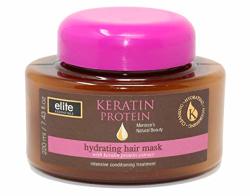 Keratin Protein Hydrating Hair Mask By Elite Essentials 220 Ml - For Intensive Conditioning Treatment To Revive And Nourish Dry Hair