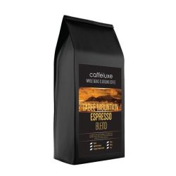 Caffeluxe Espresso Ground Table Mountain Blend Medium - Dark Roast - 1KG