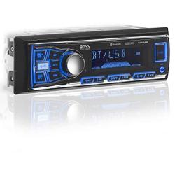 Boss Audio Systems 611UAB Multimedia Car Stereo - Single Din Bluetooth Audio And Hands-free Calling Built-in Microphone MP3 Player No Cd dvd Player USB Port