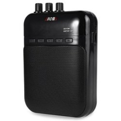 Guitar Speaker amp - Portable - Aroma Ag - 03m - 3w - Tf Card Slot For Self Recording - +++ - Black