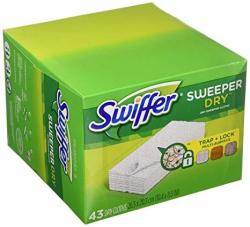 Swiffer Sweeper Dry Pad Refills Unscented 86 Ct.
