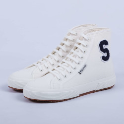 Superga 2295 Cotton Terry Patch Sneakers White - 9