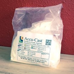 Accu-Cast 380-CC Alginate Color-changing - 1 Pound Bag Great For Baby And Child Hand Castings- 5 Baby Hand Castings Per Pound Fun Home Project.