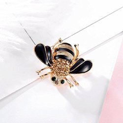 KercisBeauty Bee Diamond Brooch Pin Delicate Collar Pin Badge Perfect Gift Gift Friend Gift Girlfriend Birthday Anniversary Gift Daily Party Accessories