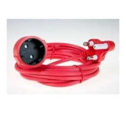 10M Lawn Mower Extension Cord Red
