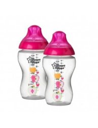 Tommee Tippee - 340ML Decorated Bottle Girl