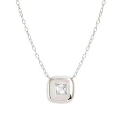 Domina Necklace With Square Pendant