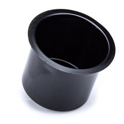 Vivid Black Aluminum Drop In Cup Holder