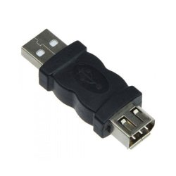 Blacell USB 2.0 A Male To Firewire Ieee 1394 6P Female Adaptor Converter Connector F m
