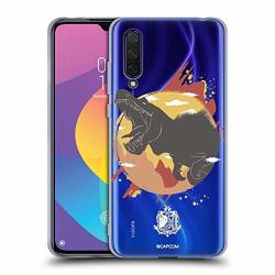 Official Monster Hunter World Anjanath Silhouettes Soft Gel Case Compatible For Xiaomi Mi 9 Lite