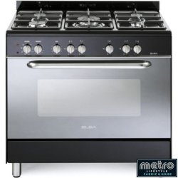 elba classic gas electric combo stove 900mm