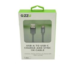 GIZZU USB2.0 A To Usb-c 1M Cable Black