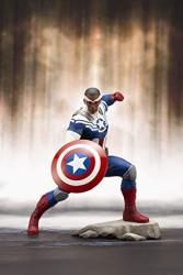 MARVEL Universe: Captain America Sam Wilson Artfx+ Statue